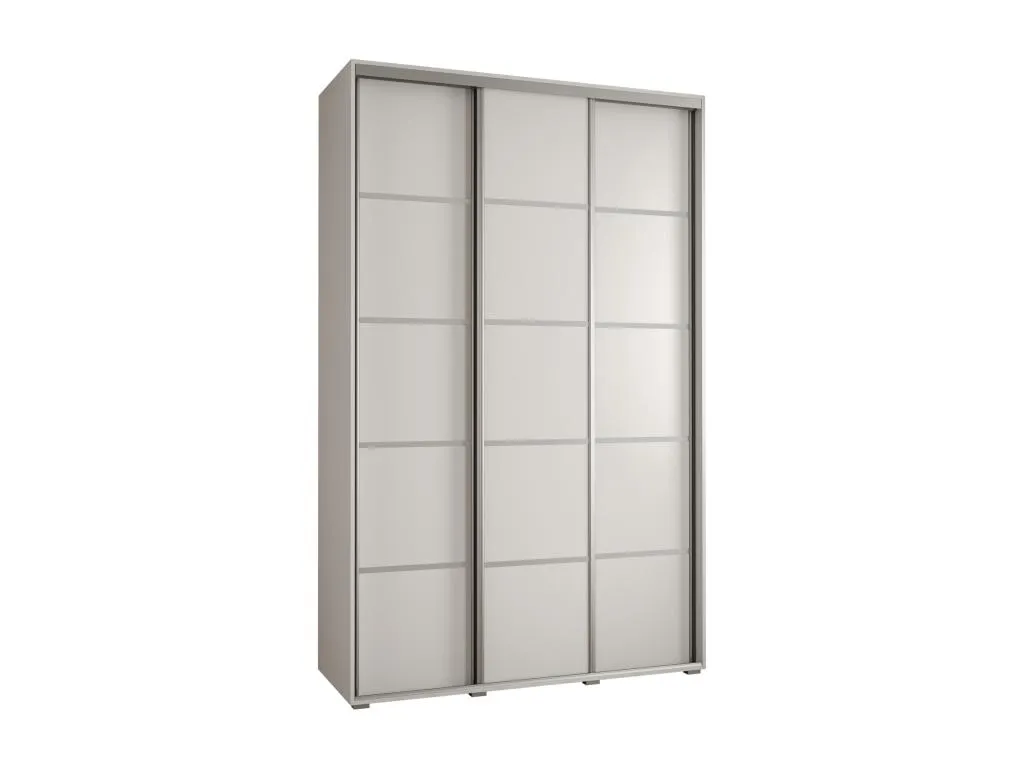 ARMARIO Mueblestop 4 DE PUERTAS CORREDERAS 235.2/170/45 3 puertas (Blanco/Blanco/Plata) UZRZ43727