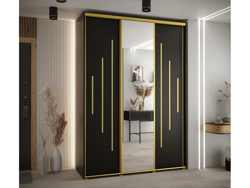 ARMARIO CON PUERTAS BATIENTES 235.2/190/60 3 puertas 03553rswi