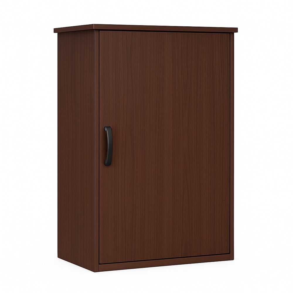 Armario de Oficina de Madera con Puerta,Diseño Moderno y Funcional,Color Marrón,Estructura Compacta,Ideal para Espacios de Trabajo