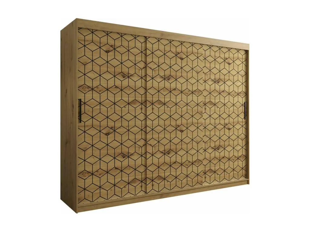 Armario Boverdeco 285 Boverdeco Artisan 200x250x62cm Puertas de armario - Correderas