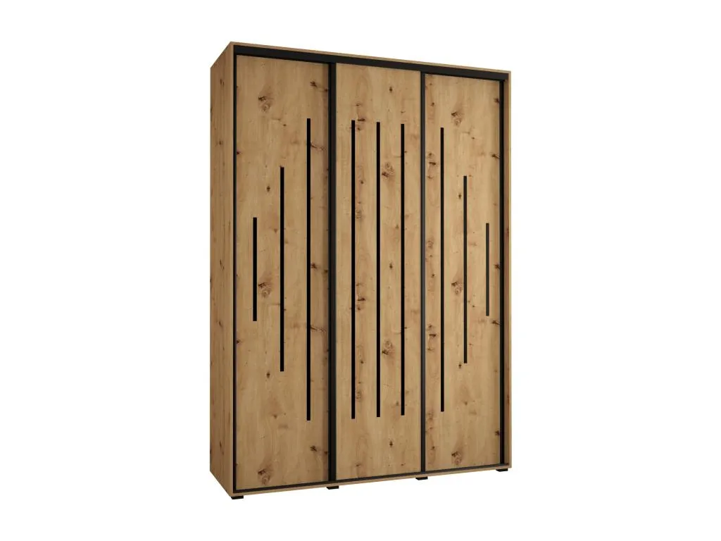 ARMARIO CON PUERTAS BATIENTES 235.2/170/60 3 puertas