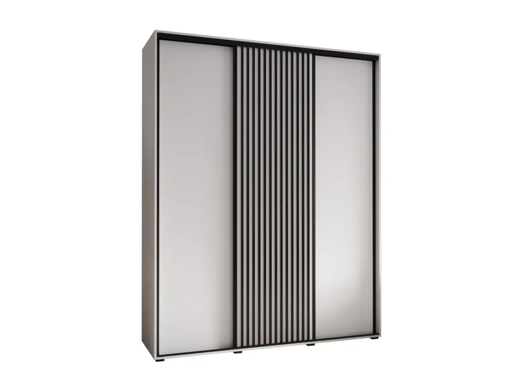 ARMARIO Homepleno 1 DE PUERTAS CORREDERAS 205.2/190/45 3 puertas (blanco/blanco) nlde82049