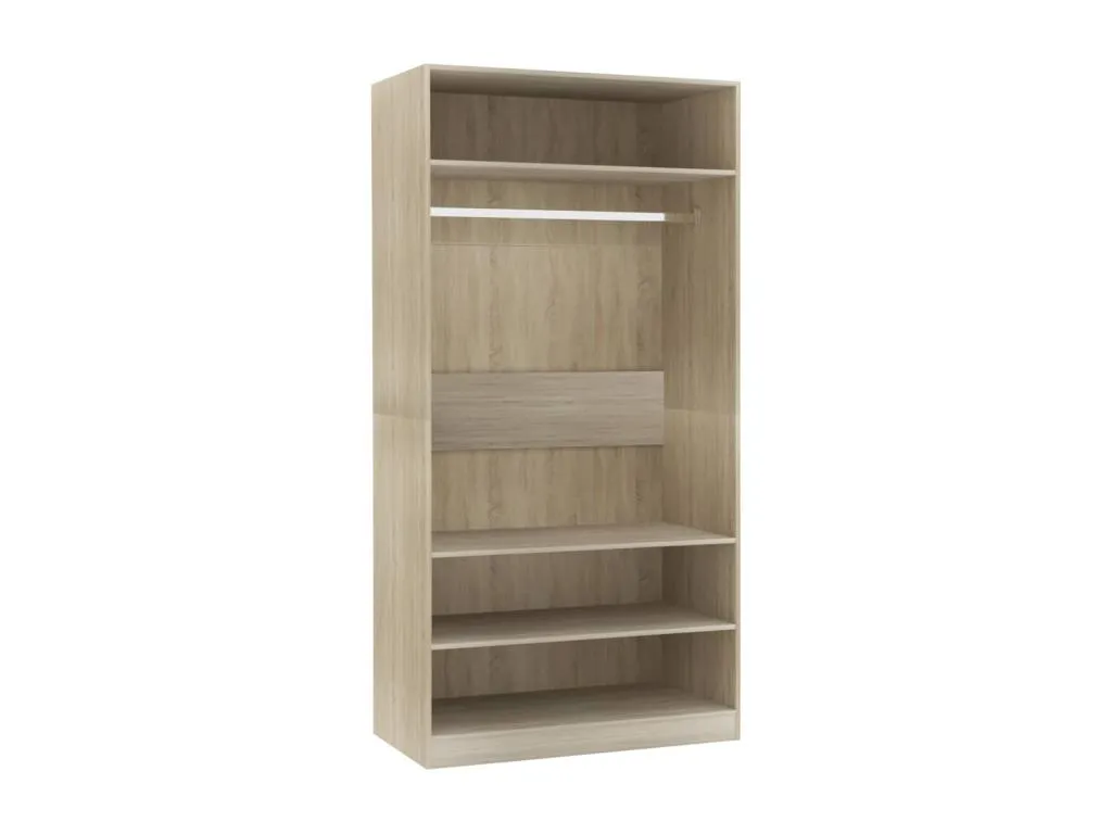 Armario de Lluesmahome contrachapada Lluesmahome 100x50x200 cm SMZD70249