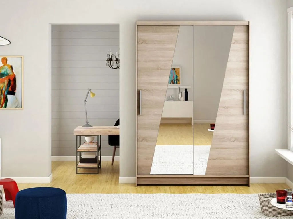 Armario Decounico 152 Trufa Decounico 200x120x58cm Puertas de armario - Correderas