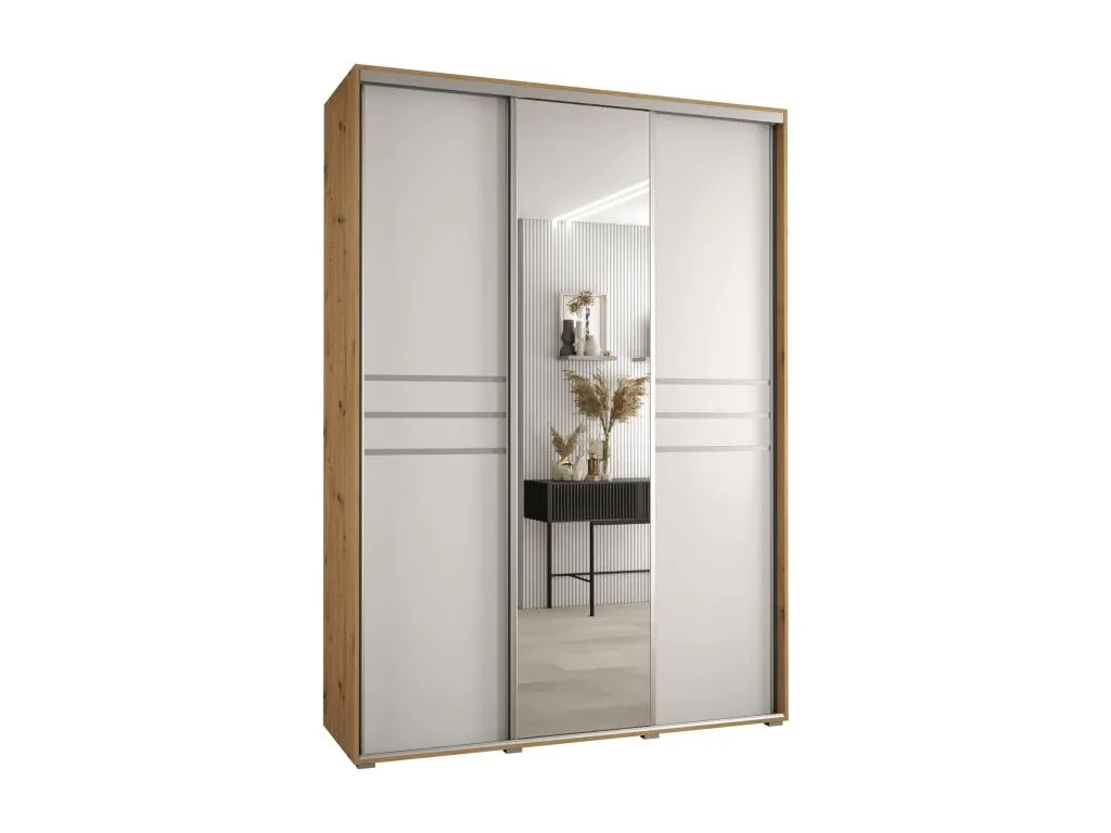 ARMARIO CON PUERTAS BATIENTES 235.2/170/60 3 puertas ldex99903