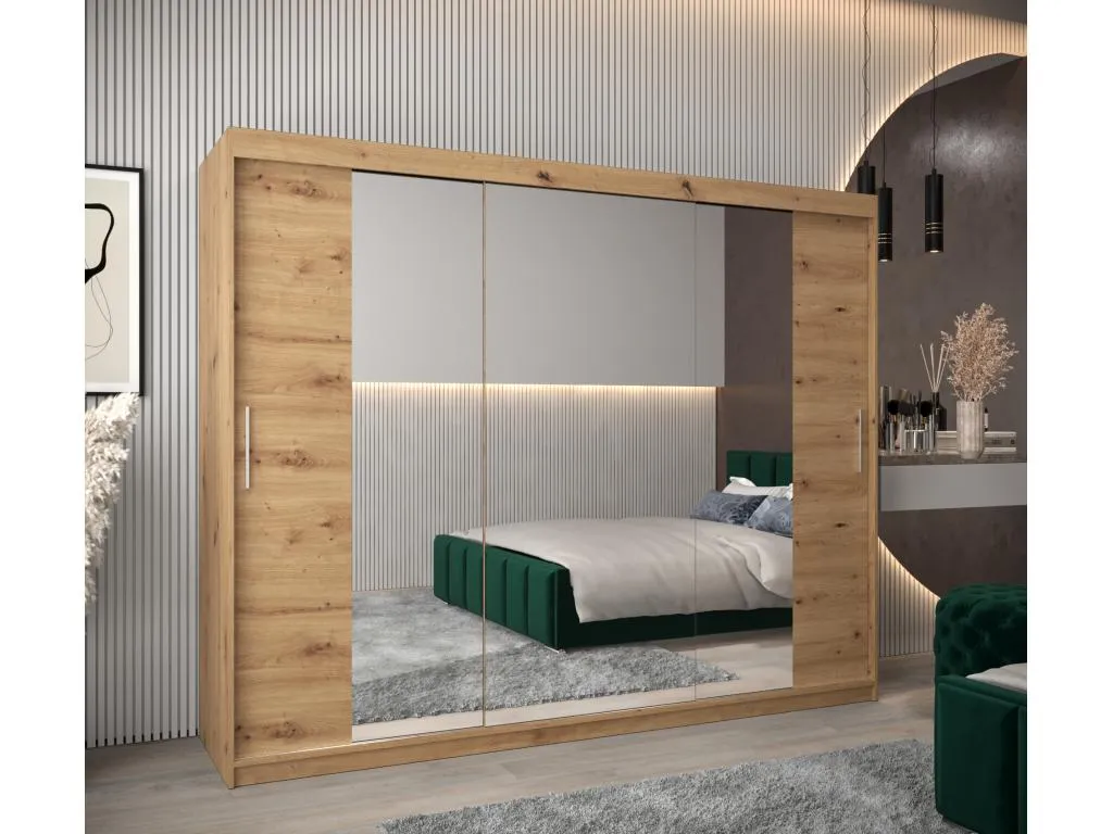 Armario Mueblesclasic 2 de puertas correderas 200/250/62 3 puertas (artisan/artisan)