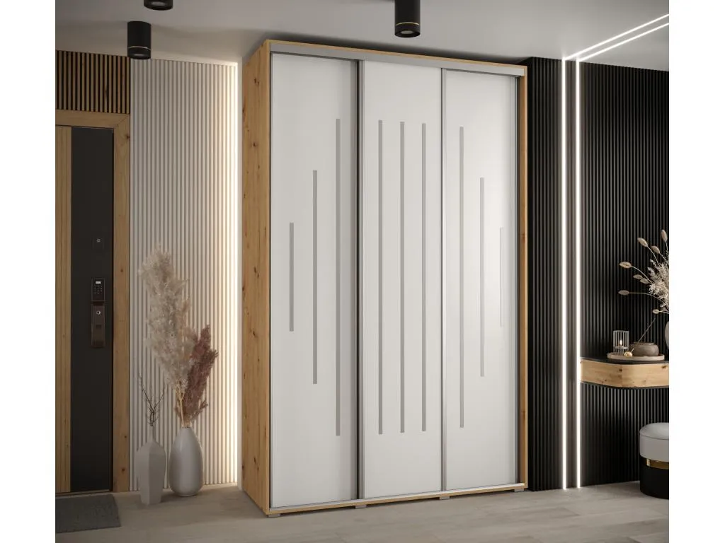 ARMARIO CON PUERTAS BATIENTES 235.2/150/45 3 puertas 65669vdep