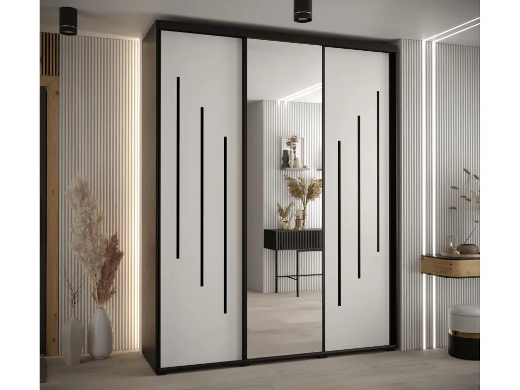 ARMARIO CON PUERTAS BATIENTES 235.2/190/45 3 puertas lwhj76166