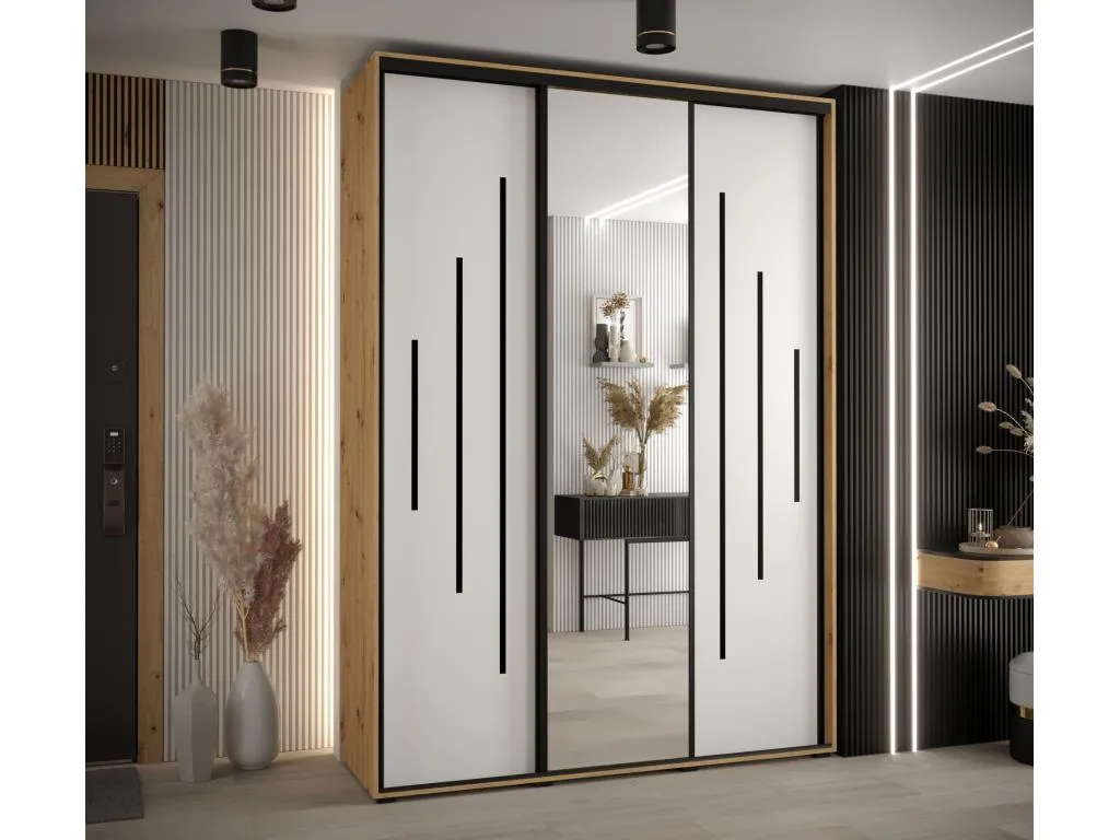 ARMARIO CON PUERTAS BATIENTES 235.2/170/60 3 puertas