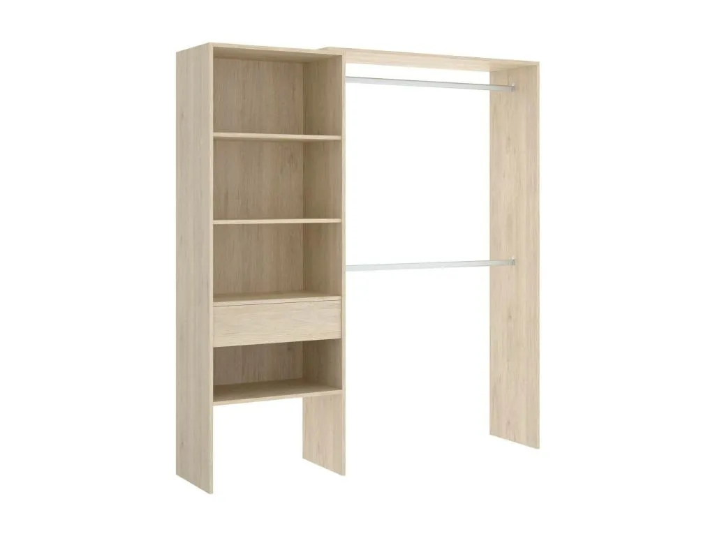 Armario Sancaldeco Estructura para vestidor Perchero abierto 160x40h187 cm Sancaldeco XYMJ60057