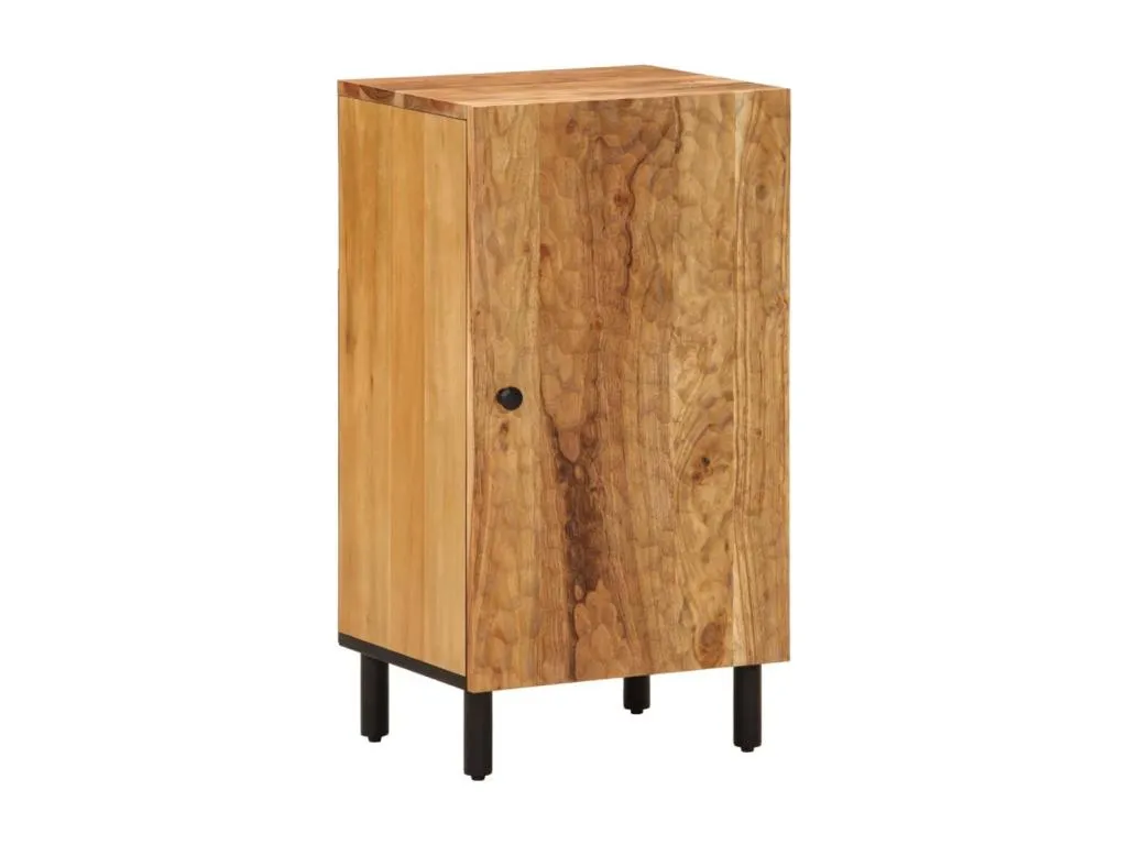 Armario Auxiliar Práctico Lluesmahome, madera maciza, 40x33x75 cm.  YJ2427439