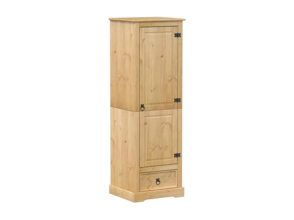 Armario alto Biocasahogar de madera maciza 55x50x170 cm JX8424753
