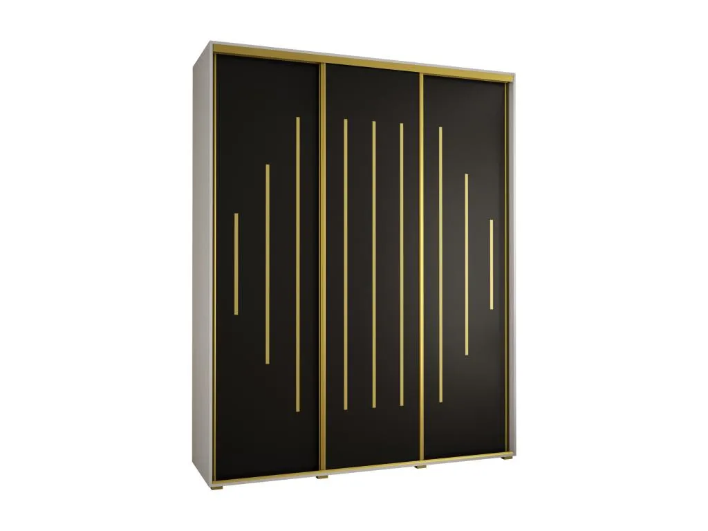 Armario con puertas batientes 3 compartimentos 235.2x200x60 cm IN9299931