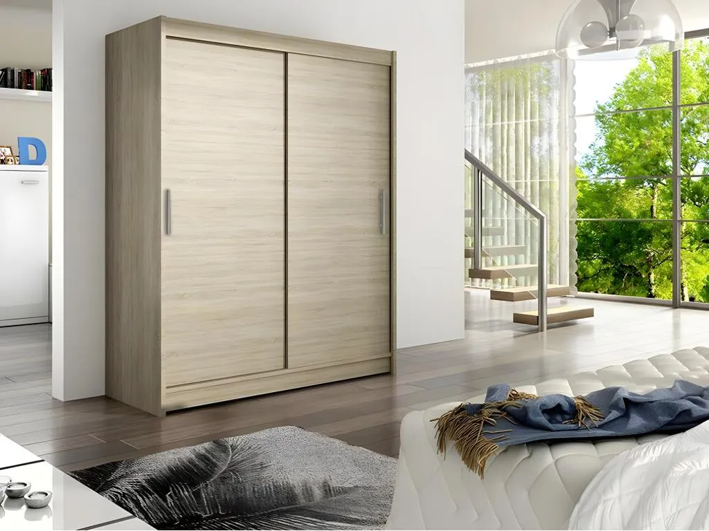 Armario Decounico 103 Decounico 200x150x58cm Puertas de armario - Correderas