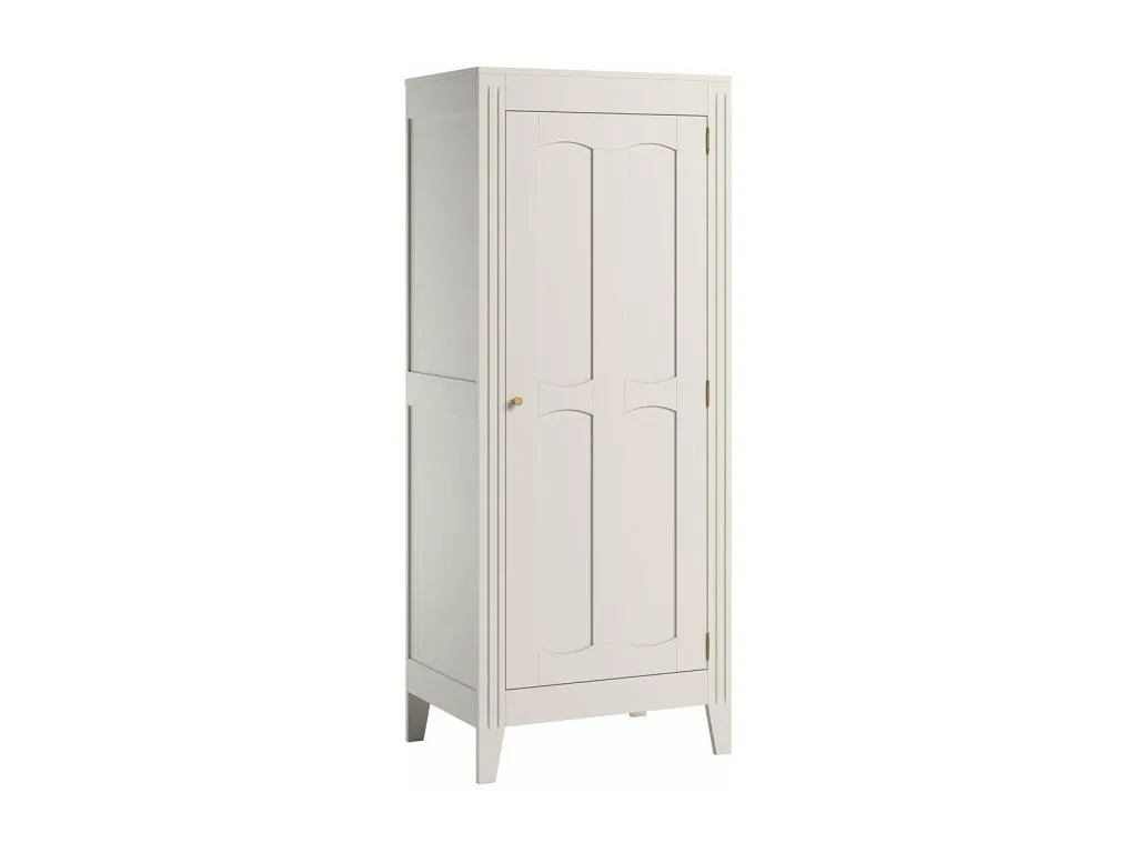 Armario 1 puerta con estantes y barra 80.5x196.8 cm - Jmmhogar