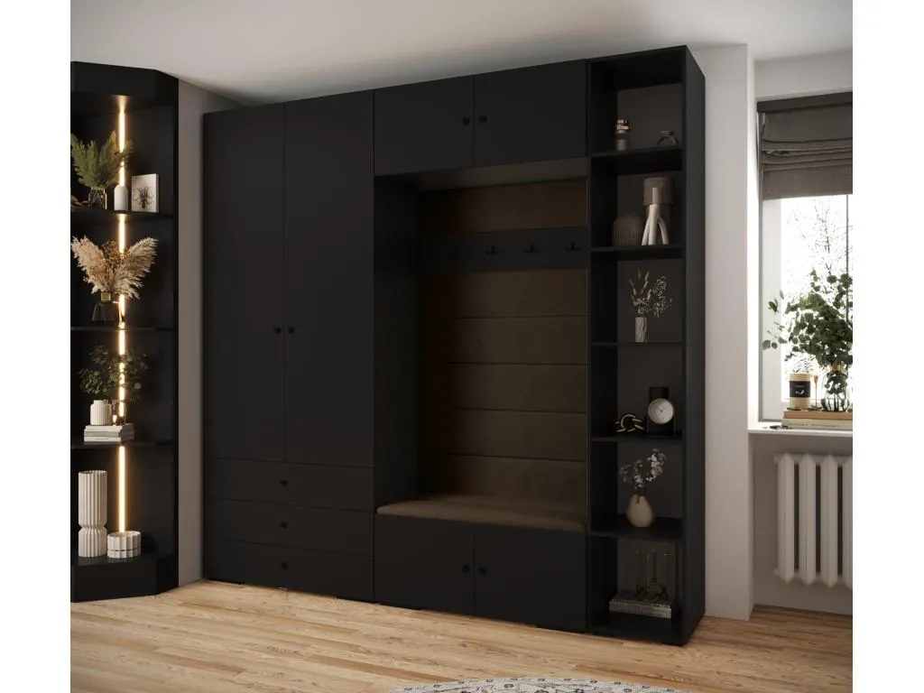 Decopractico 2 armario con puertas batientes 236.7/240/47 JIWN05472