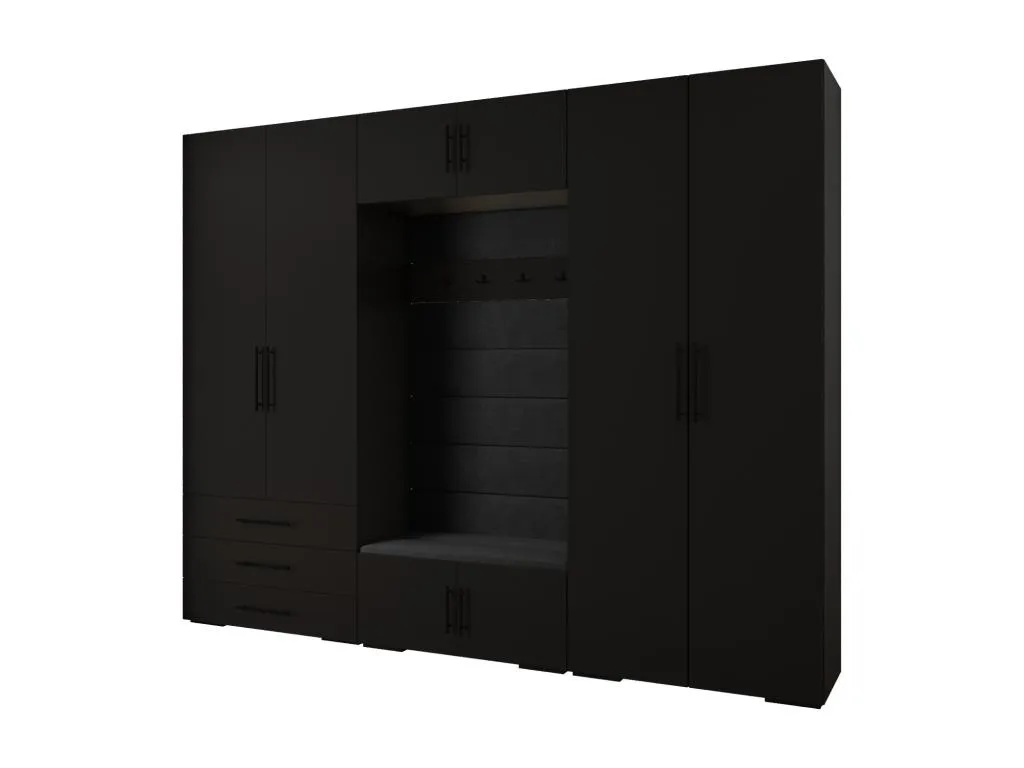 Hogarsens 3 armario con puertas batientes 236.7/300/47