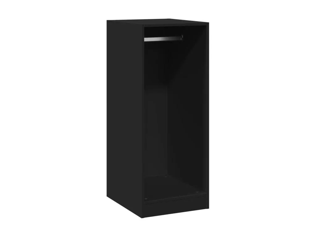 Armario negro 48x41x102 cm de Decopractico contrachapada 03302QQHB