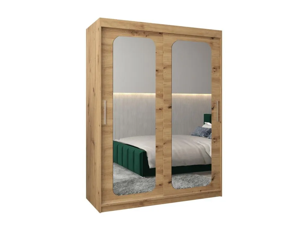 ARMARIO Boverdeco T3 DE PUERTAS CORREDERAS 200/150/62 2 puertas (artisan/artisan)