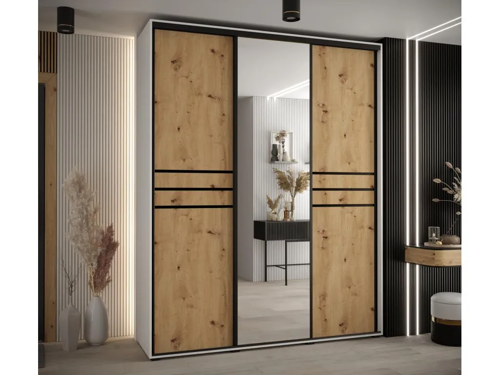 ARMARIO CON PUERTAS BATIENTES 235.2/190/45 3 puertas