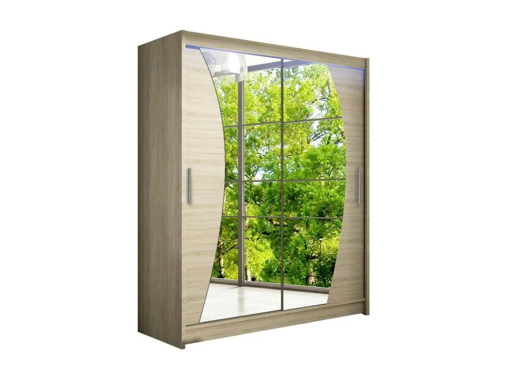Armario Homepleno 110 Homepleno 200x150x58cm Puertas de armario - Correderas iwol15635