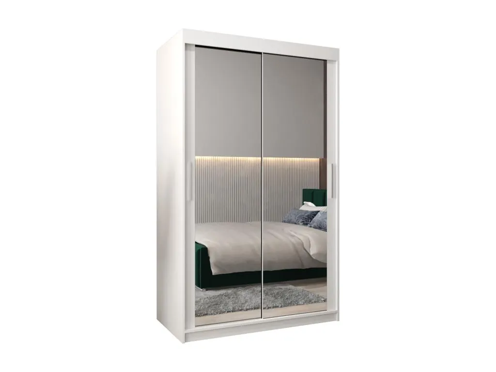 ARMARIO Lluesmahome 3 DE PUERTAS CORREDERAS 200/120/62 2 puertas (Blanco/Blanco) FIPV82301
