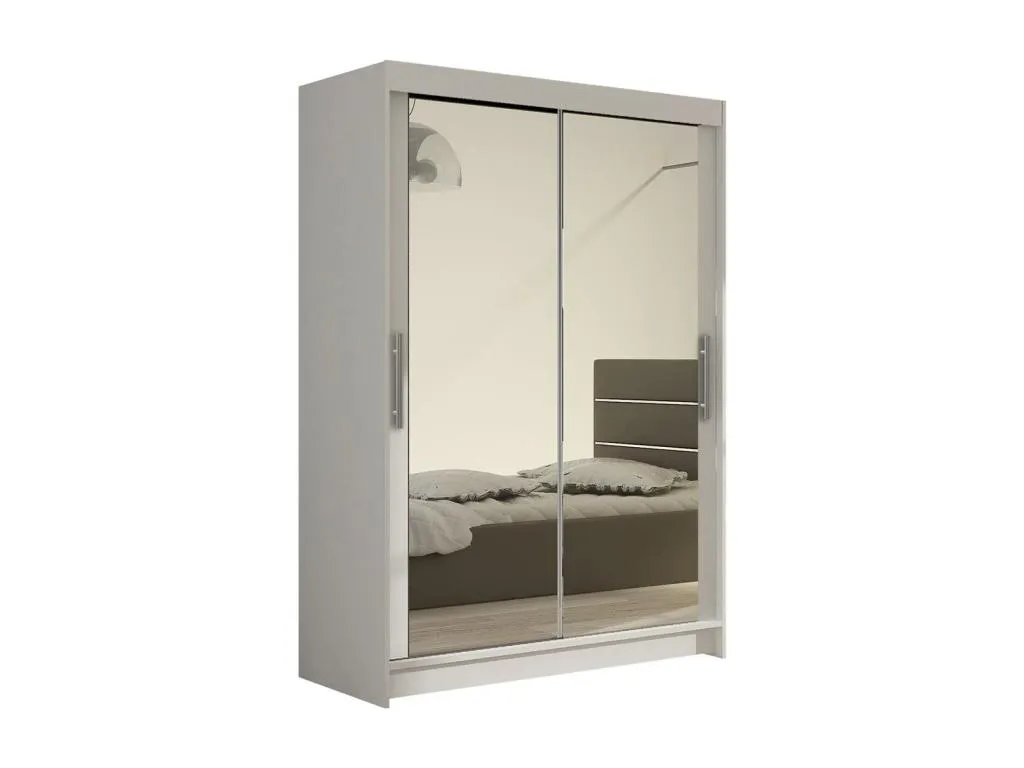 Armario Francomuebleses 129 Blanco 200x120x58cm Puertas de armario - Correderas