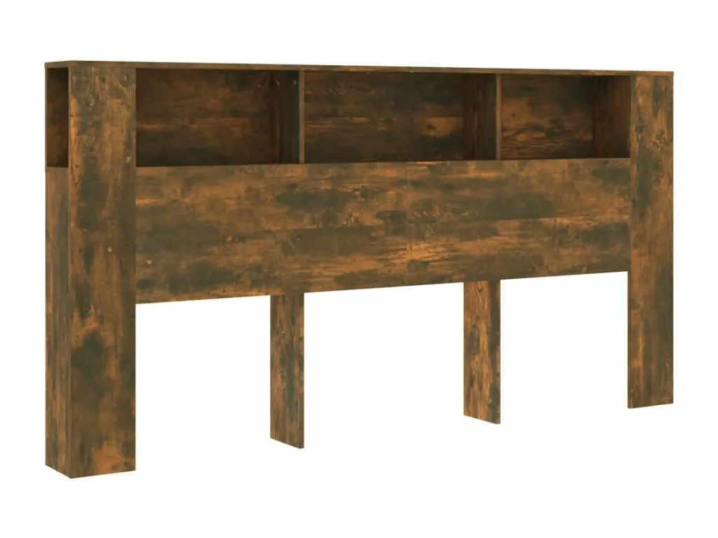 Armario cabecero Francomuebleses ahumado 200x18.5x104.5 cm