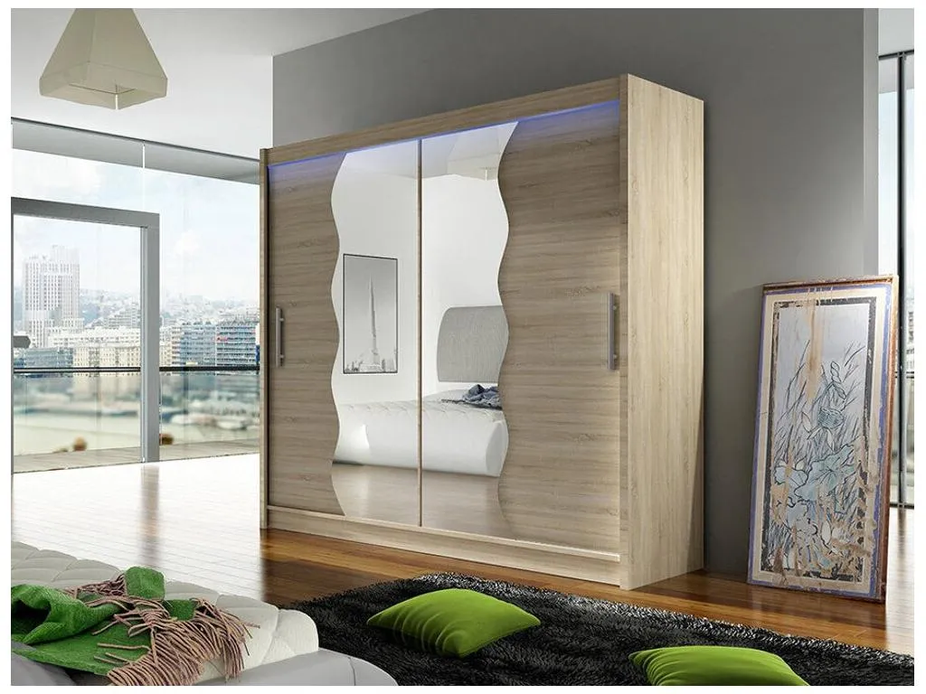 Armario Homepleno 125 Homepleno 215x180x57cm Puertas de armario - Correderas 77671prdx