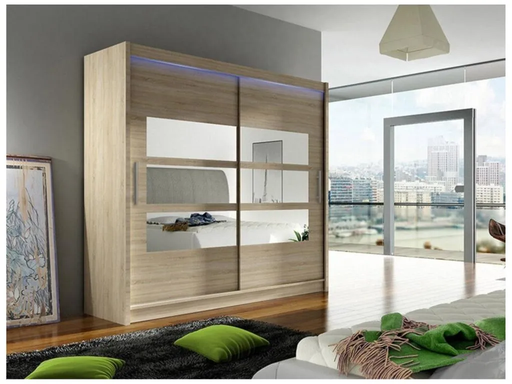Armario Hogarsens 101 Hogarsens 215x180x58cm Puertas de armario - Correderas