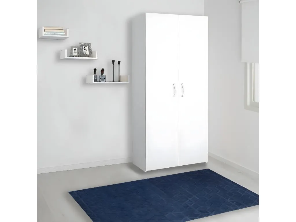 Armario Lluesmamuebles Blanco 80x47x180 cm Lluesmamuebles