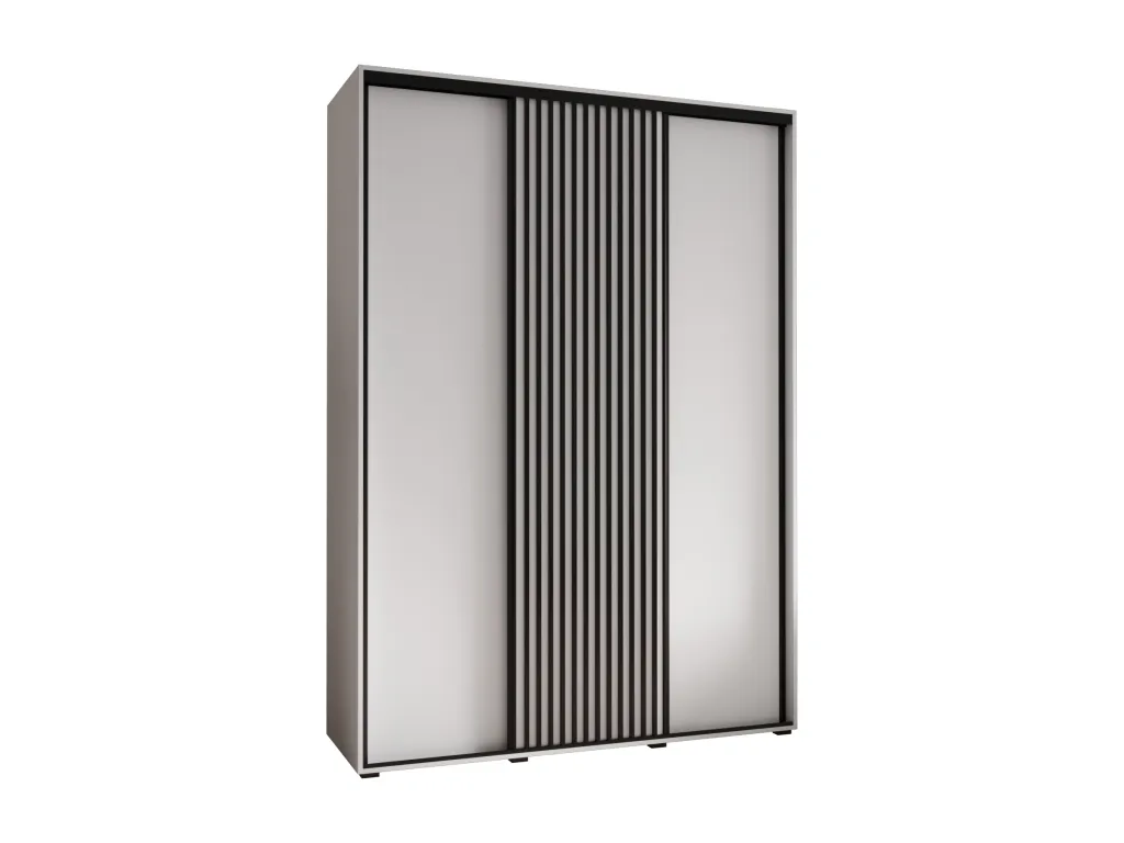 ARMARIO Mueblestop 1 DE PUERTAS CORREDERAS 235.2/170/45 3 puertas (blanco/blanco) 86434ZVZO