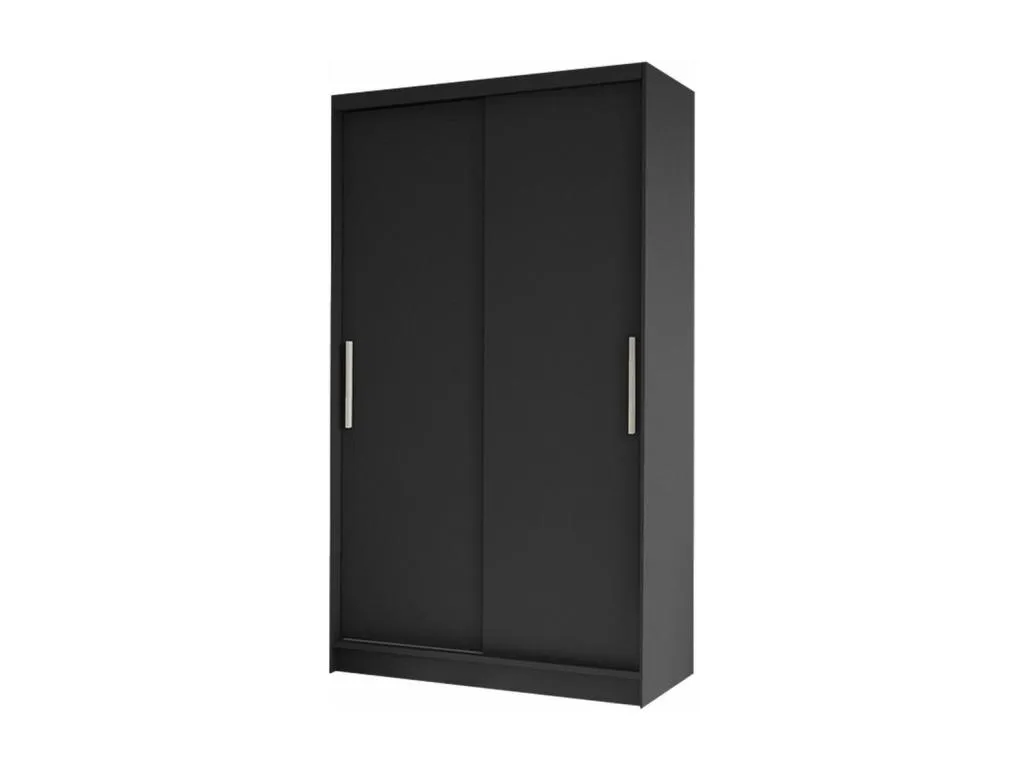 Armario Jmmhogar 163 Negro 200x100x58cm Puertas de armario - Correderas