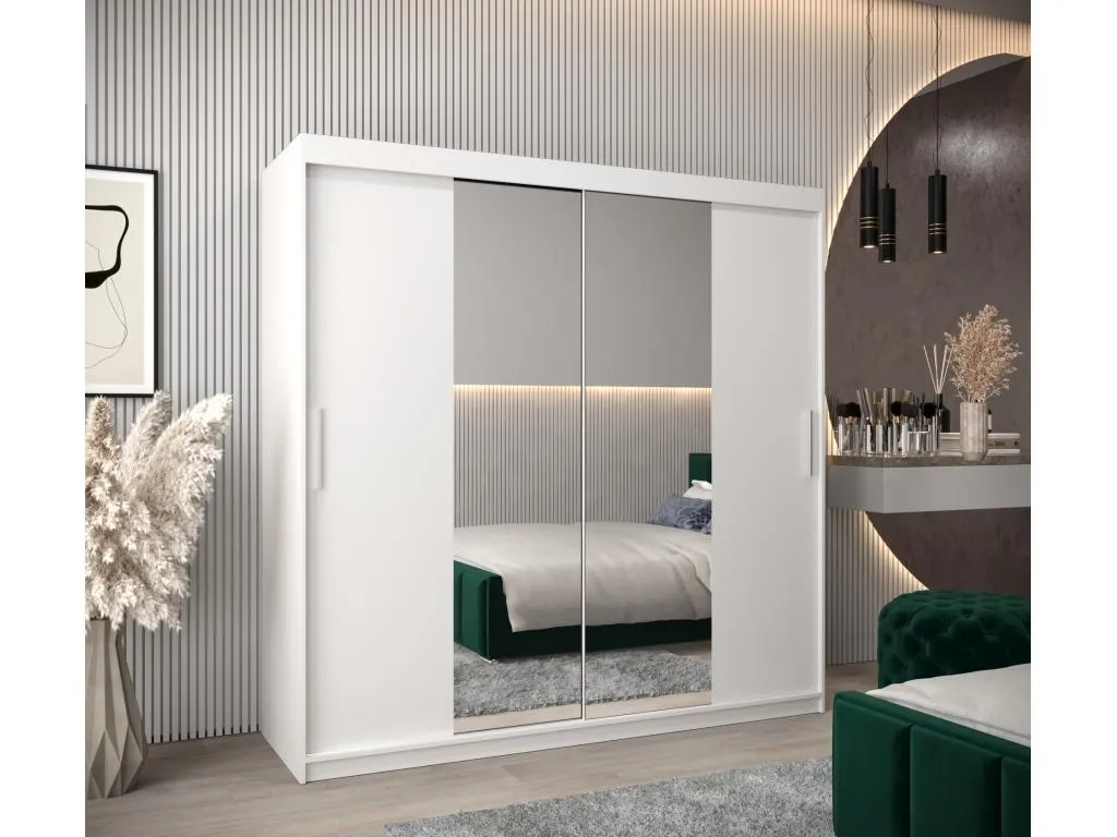 Armario Decocasaes 1 de puertas correderas 200/200/62 2 puertas (blanco/blanco) jgqg30508