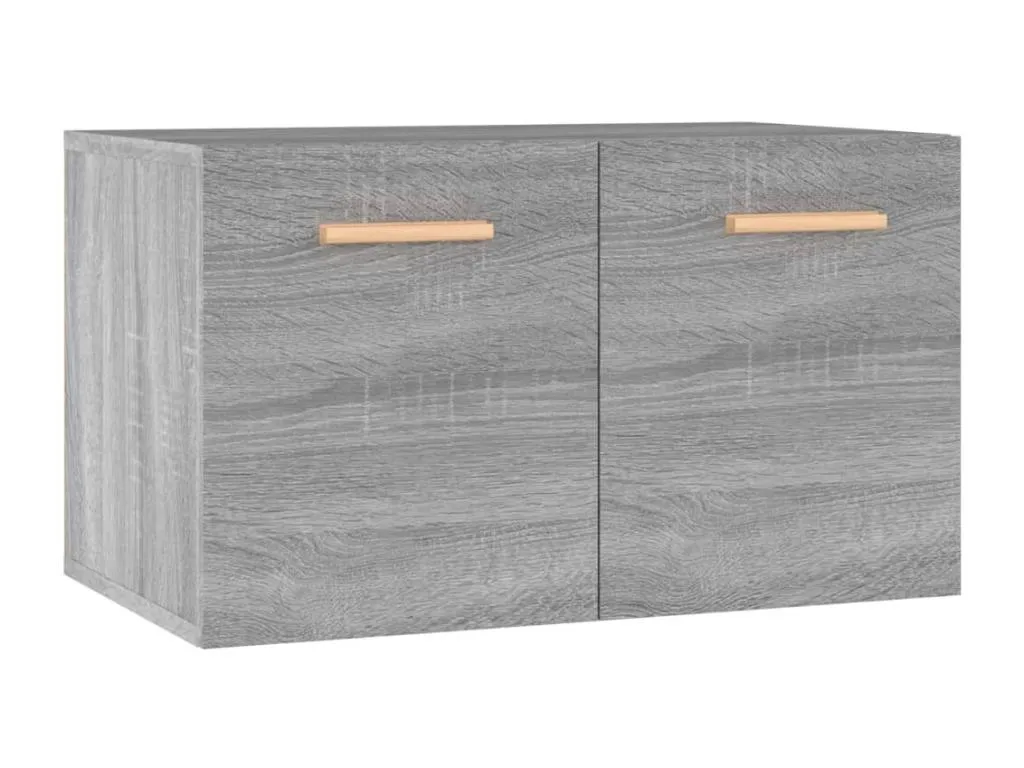 Armario de pared Jmmhogar de ingeniería gris Jmmhogar 60x36.5x35 cm