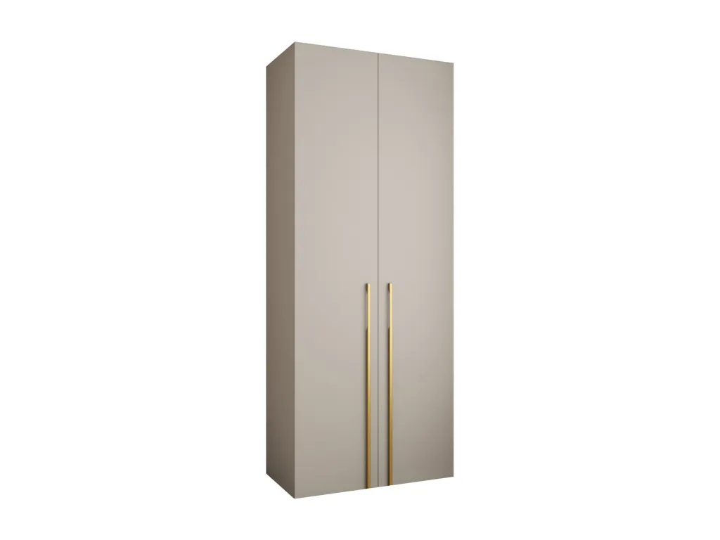 Armario Micasacool 3 con puertas batientes 245.5/100/40 2 puertas (cachemira/oro)