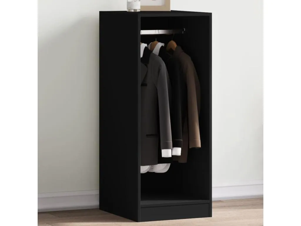 Armario negro 48x41x102 cm de Decopractico contrachapada 03302QQHB