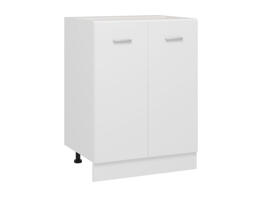 Armario inferior de cocina madera de ingeniería 60x46x81 - 5 cm