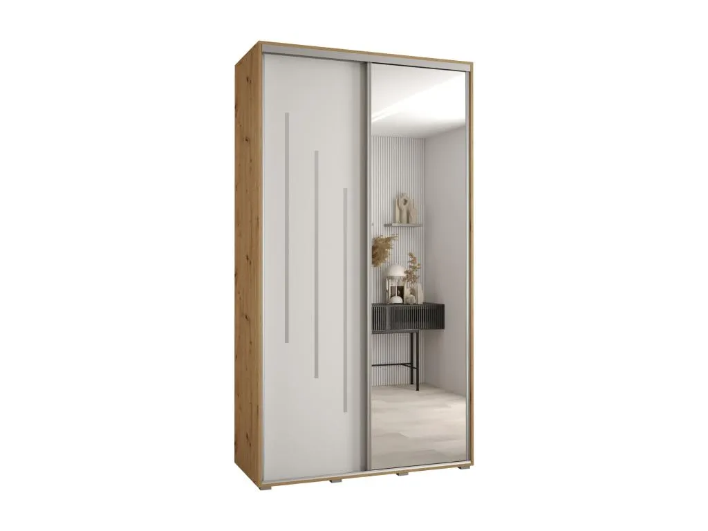 Armario con dos puertas batientes dimensiones 235.2/140/60 cm uslz88492