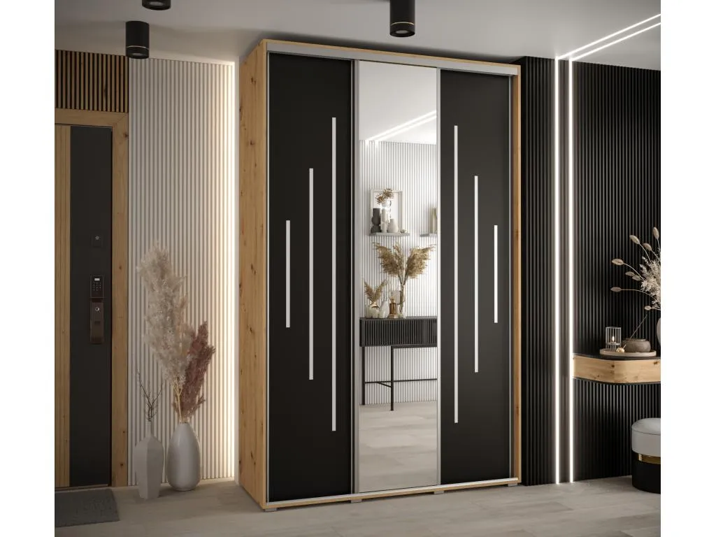 ARMARIO CON PUERTAS BATIENTES 235.2/160/60 3 puertas 35973HRZA