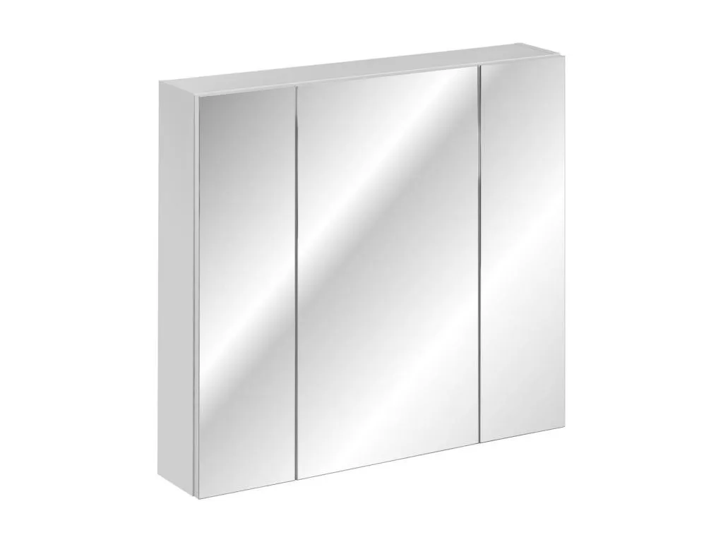 Armarios Con Espejo Decocasaes MC80 3D 80x16x75 Blanco 05445bkfj