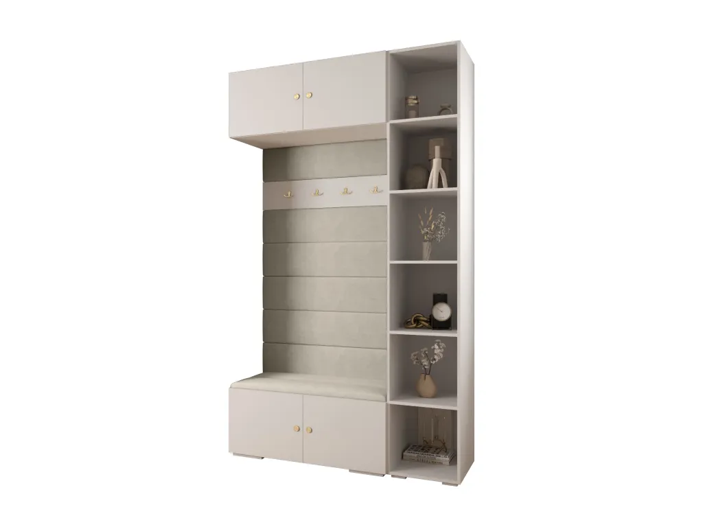 Hogarmini 2 armario con puertas batientes 236.7/140/47 ivrt67757