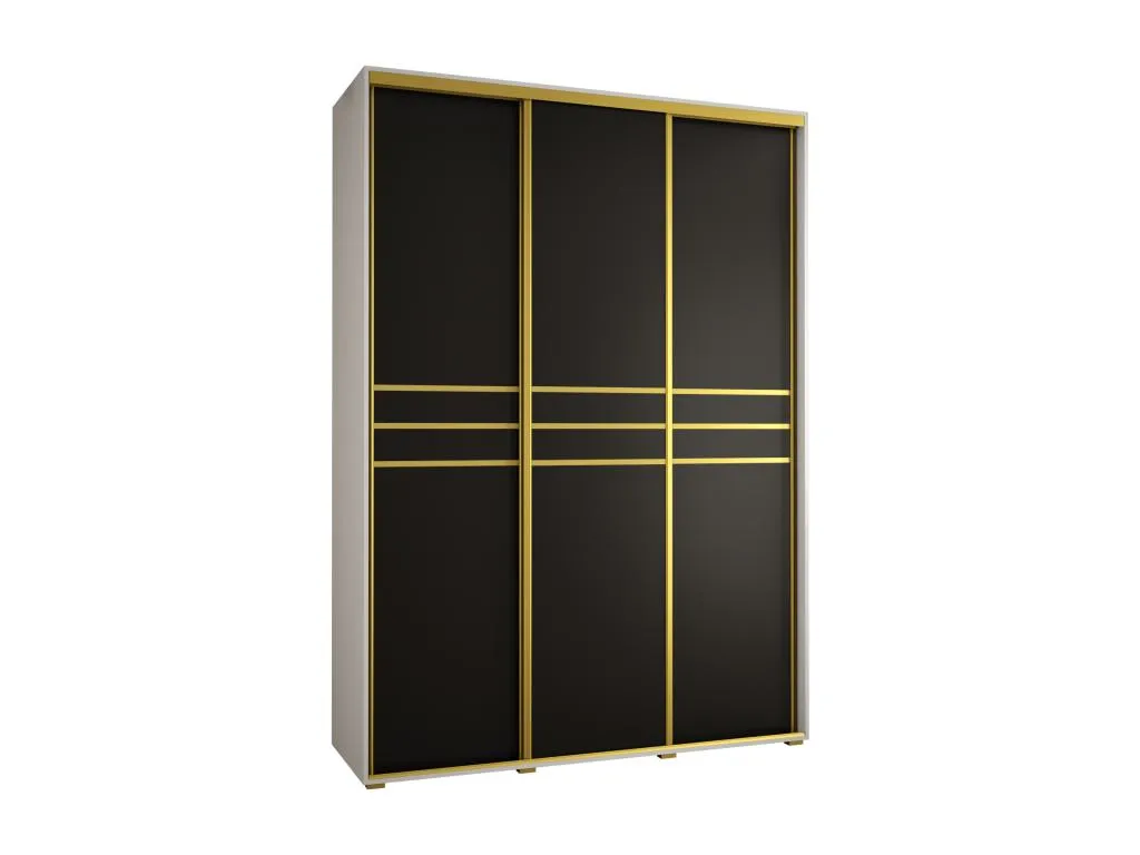 Armario de puertas batientes 3 hojas 235.2x170x45 cm DK3759565