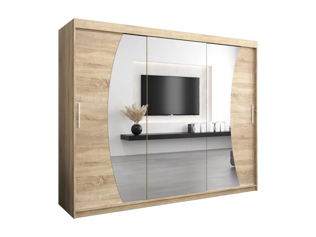 Armario Casahandy con puertas correderas 200x250x62 cm 3 puertas Casahandy