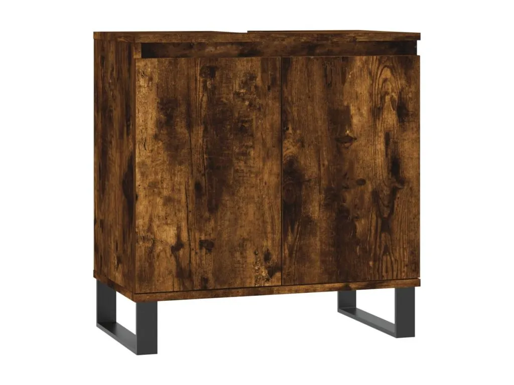 Armario de baño Casabellaes de ingeniería Casabellaes ahumado 58x33x60 cm IQVG25259