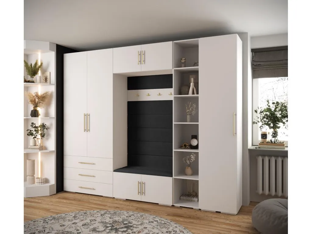 Homepleno 3 armario con puertas batientes 236.7/290/47 59783ftuv