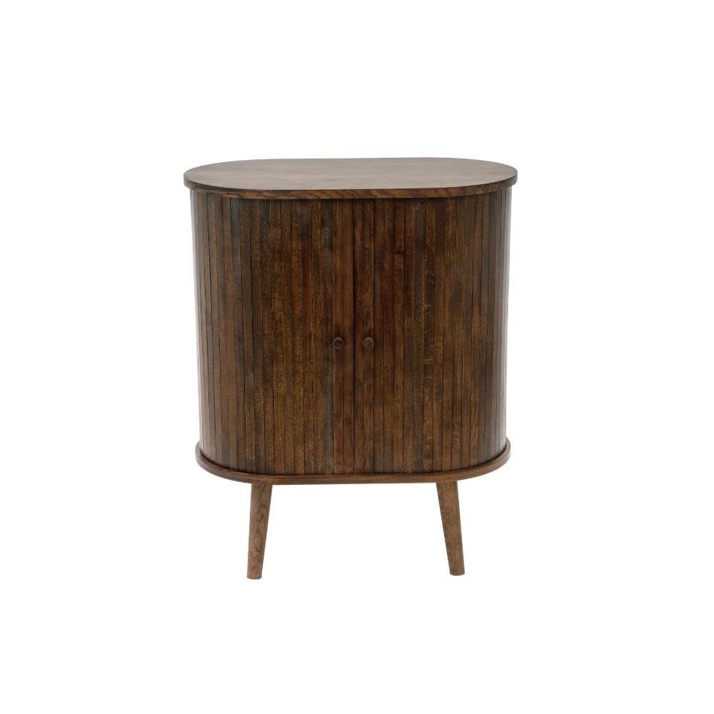 Armario Pequeño en Roble Ahumado - 70 cm w5o82qr54