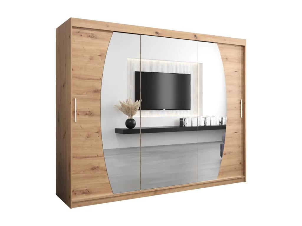 Armario Vivircalido de puertas correderas 200/250/62 3 puertas (artisan/artisan) mxoo35202