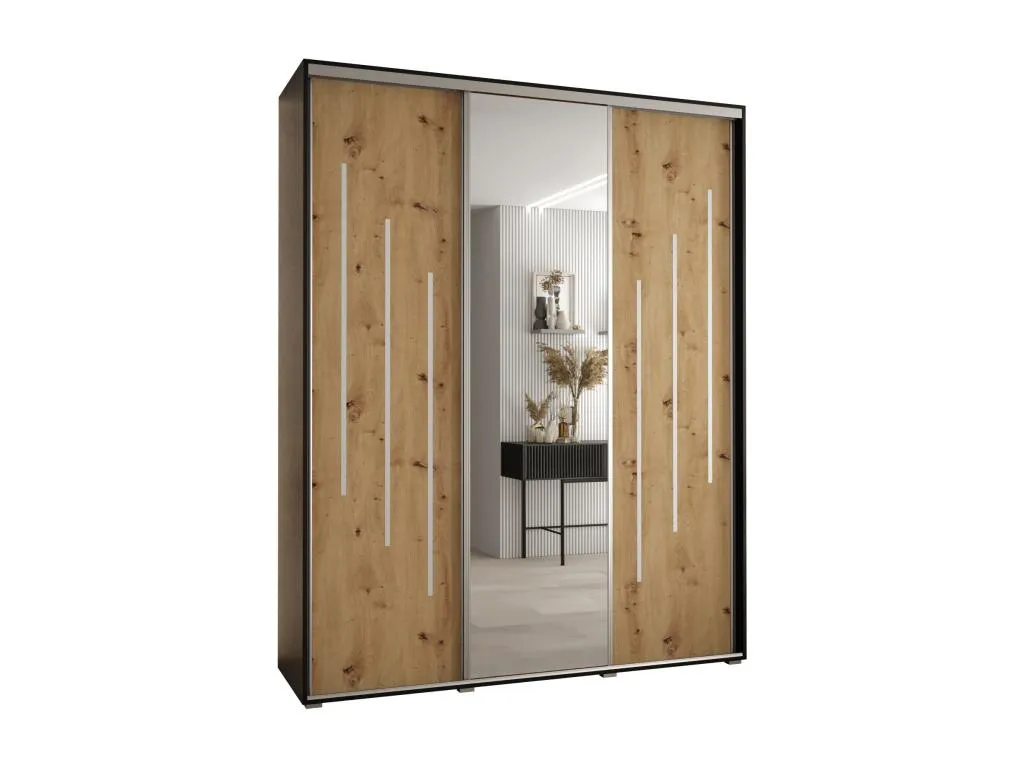 Armario con puertas batientes Biocasahogar 235.2x200x60 cm 3 puertas NQ9578260