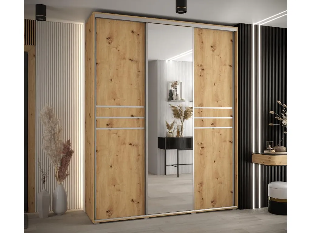 ARMARIO CON PUERTAS BATIENTES 235.2/190/45 3 puertas